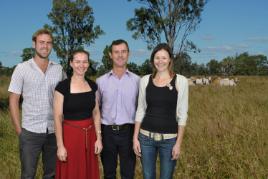PhotoID:12317, Some of CQUni's beef-related researchers include Daniel Gregg (rural economics); Dr Sandrine Makiela (pasture soil quality); Dr Dave Swain (precision livestock) and Dr Kym Patison (cattle behaviour). The team also covers embryology and information technology systems