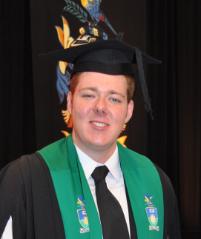 PhotoID:14374, Mitchell Lees pictured on his graduation day at the end of 2012