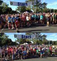 PhotoID:14850, Crowds at the 5km start (top) and 2km start (bottom). LINK for larger images