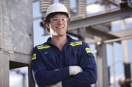 PhotoID:11803, Levi Houley is looking forward to a career in the mining industry once he's finished his electrical engineering degree at CQUniversity.