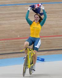 PhotoID:5569, Anna Meares has her sights set on a medal at Beijing.