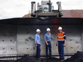 PhotoID:10942, It takes more than a shovel as CQUni research underpins the mining industry. Image courtesy Queensland Resources Council