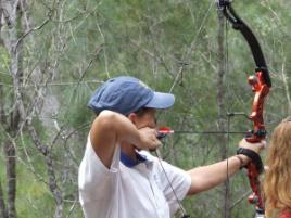 PhotoID:5615, CQU's Sharon McFadzen changes her focus from IT systems to archery targets to take home 3 medals at the National Archery Competition recently.