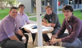 PhotoID:14890, L-R Josh Ward, Ben Crowley, Brodie Beckmann and Sam Graham PhotoID:14890, L-R Josh Ward, Ben Crowley, Brodie Beckmann and Sam Graham