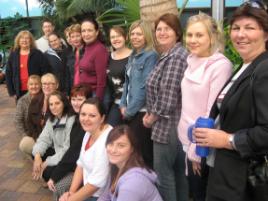 PhotoID:5951, CQUniversity Social Work students about to undertake their practicum placements with Queensland Health