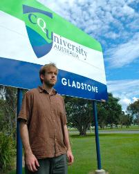 PhotoID:12138, Kevin Erickson is based at CQUni Gladstone