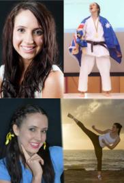PhotoID:12758, Katie Clarke's a world karate champion and aspiring actress
