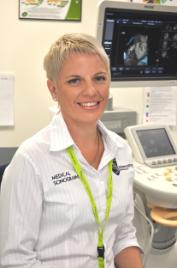 PhotoID:10885, Karen Kemp - enjoying her new career path in sonography