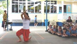 PhotoID:4113, St Mary's pupils had the chance for a cultural interaction