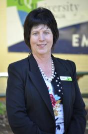 PhotoID:12397, CQUniversity Emerald's Operations and Project Manager Gai Sypher will share her time between CQUniversity and the Central Highlands Regional Council as she celebrates her new election as councillor for the region. 