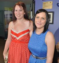 PhotoID:13497, L-R Jodie Batley and Courtney Semple were part of the ceremony