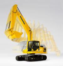 PhotoID:10187, Komatsu's hybrid excavator. A representative from the company will present at the Gladstone event