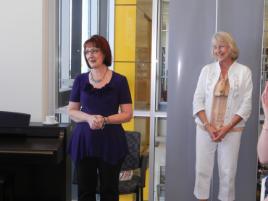 PhotoID:13012, Pauline thanks the CQUniversity community as she prepares to embark on a new chapter.