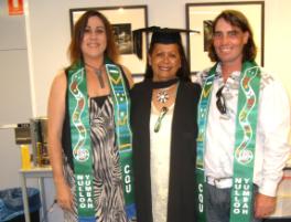 PhotoID:6633, Tammy and Rick with Cheri Yavu-Kama-Harathunian from Nulloo Yumbah