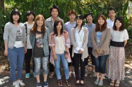 PhotoID:13138, The visitors from Kanazawa Seiryo University 