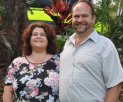 PhotoID:10289, Esme and John De Lange will become 'true Aussies' at a citizenship ceremony on Australia Day.