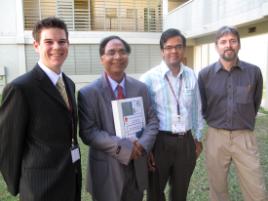 PhotoID:7658, Blake Harvey, Dr Mohammad Rasul, Ashfaque Chowdhury and Alex Zahnd