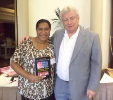 PhotoID:14693, Ruth and Professor Laszlo Tabar (Mammography Course Director) at the 2013 Tabar Conference.