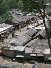 PhotoID:8925, Bangladesh has impoverished communities, adding to the challenge