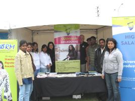 PhotoID:8026, CQUniversity's stand at the Diwali celebrations