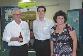 PhotoID:10000, LINK for a larger image. L-R Damian Pearson, James MacDermott, Deborah Tunnicliff