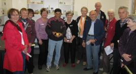 PhotoID:9112, Dr Surya Bhattarai spoke about fruit sweetness research with the U3A visitors.