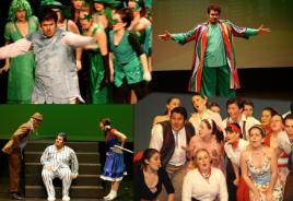 PhotoID:9200, Paul in a few of his leading roles as a student at the Central Queensland Conservatorium of Music in Mackay