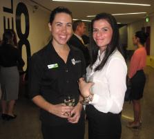 PhotoID:14599, CQUni staff members Carissa Dennis and Macushla Miller