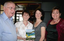 PhotoID:6477, L-R- FBA Chair Ted Scott, Dr Barbara Webster, Kirsten Livermore MP and FBA CEO Suzie Christensen