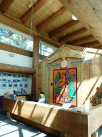 PhotoID:14752, Inside the First Nations Longhouse
