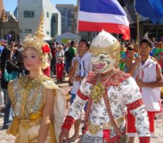 PhotoID:4120, Colourful costumes were a feature of the Thai Culture and Food Festival