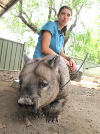 PhotoID:11694, Lauren at Rockhampton Zoo