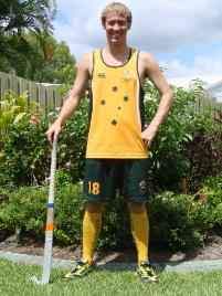 PhotoID:12572, Jared represented Australia in the Under 21 Oceania Pacific Cup in Fiji last year 