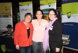 PhotoID:10785, Associate Professor Kerry Reid-Searl, Associate ProfessorTrudy Dwyer and Nursing academic Justine Connor gather for International Nurses Day celebrations at the Heritage Village in Rockhampton