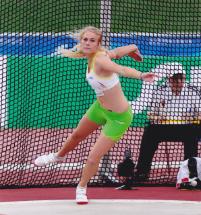 PhotoID:11583, Bundaberg's Taryn Gollshewsky in competition mode