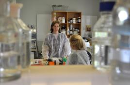 PhotoID:8692, Researchers at the Centre for Mucosal Immunology at CQUniversity, Maree Stocks and Melissa Harling.