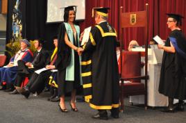 PhotoID:11412, Tina graduates at the Rockhampton Ceremony