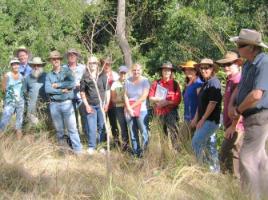 PhotoID:5812, Members of the project group gather