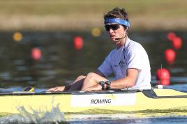 PhotoID:12249, Toby Lister is focused on guiding his team
