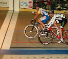 PhotoID:5068, Lindsay McMaster wins the CQU Rockhampton Cup on Wheels