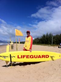 PhotoID:12680, CQUniversity offers Martin the opportunity to study paramedic science while also working as a lifeguard. 