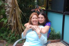 PhotoID:6389, Marissa with her mum Ana Marie