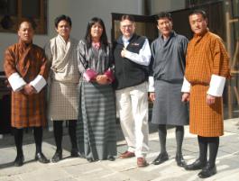 PhotoID:13887, Steve Noakes delivering a UNWTO strategic tourism policy and planning workshop for public and private sector representatives in Bhutan