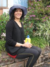 PhotoID:13266, Saraswati Aryal is encouraging all Queensland residents to take part in a survey about Vitamin D and sun protection. 