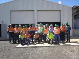 PhotoID:14874, The Bowen Basin Geologists' Group at a recent site meeting