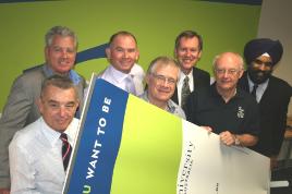 PhotoID:6252, University and community leaders recently launched the new CQUniversity brand at Noosa.