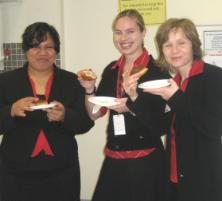 PhotoID:4491, The Sales and Recruitment staff  L to R  Rini Skaria, Carolyn Chandler and Slawka Tymosiewicz