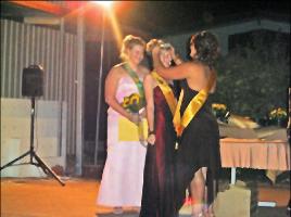 PhotoID:4070, Sarah Dennis is crowned Charity Queen at the recent Sunflower Festival in Emerald