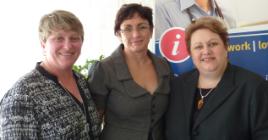 PhotoID:13653, CQUni participants Kerry Reid-Searl, Trudy Dwyer and Bronwyn Fredericks