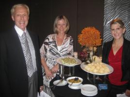 PhotoID:12218, CQUni reps Dr Clive Graham, Assoc Prof Alison Owens and Susan Loomes